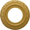 Ekena Millwork Claremont Ceiling Medallion (Fits Canopies up to 5 5/8"), 9"OD x 4 1/2"ID x 1/2"P, Iridescent Gold CM09CLIGS - alternate 1
